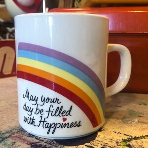 AVON Happiness Rainbow Coffee Mug 1984 ☕️